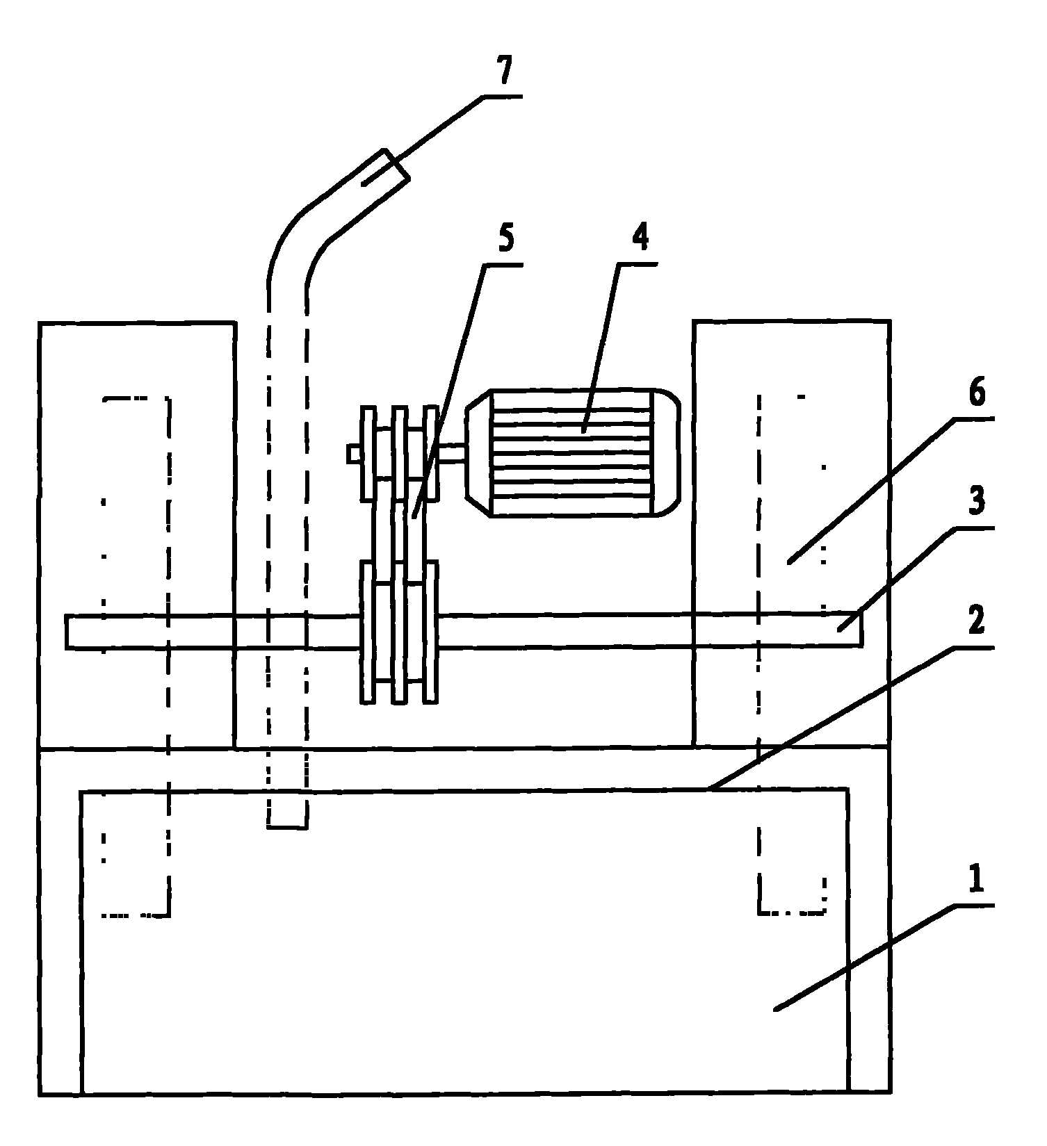 Process method for manufacturing steel shot by using bead wire of waste tire