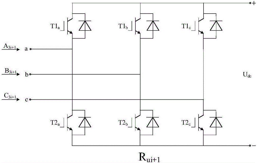 High-voltage and large-power wind power generation system and control method thereof