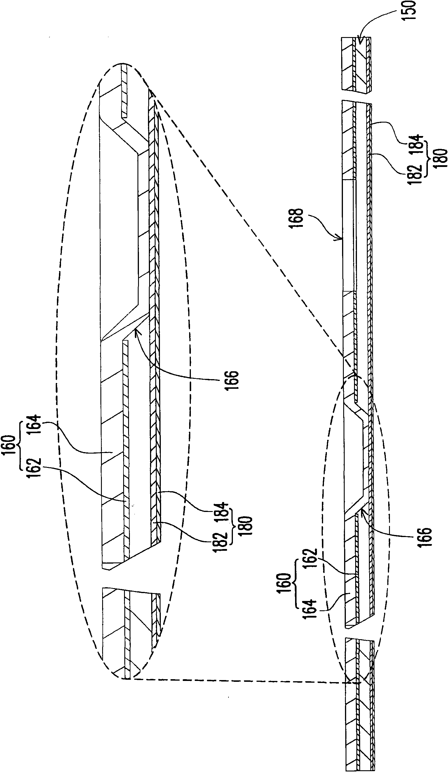 Flexible electroacoustic combination structure, loudspeaker and manufacturing method thereof