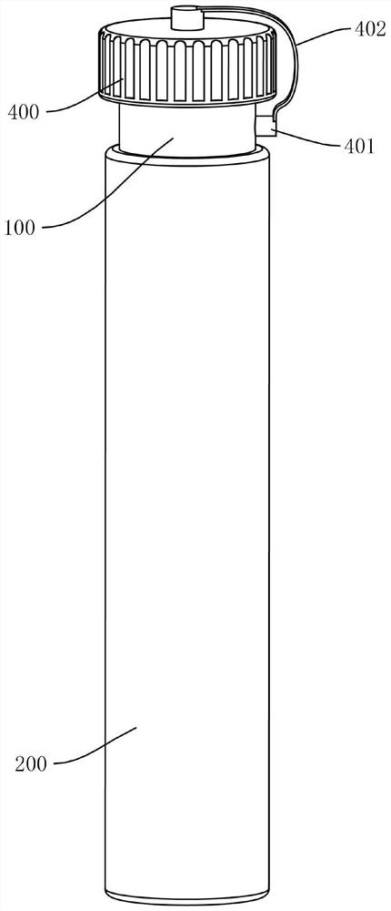 Centrifuge tube with double-layer structure