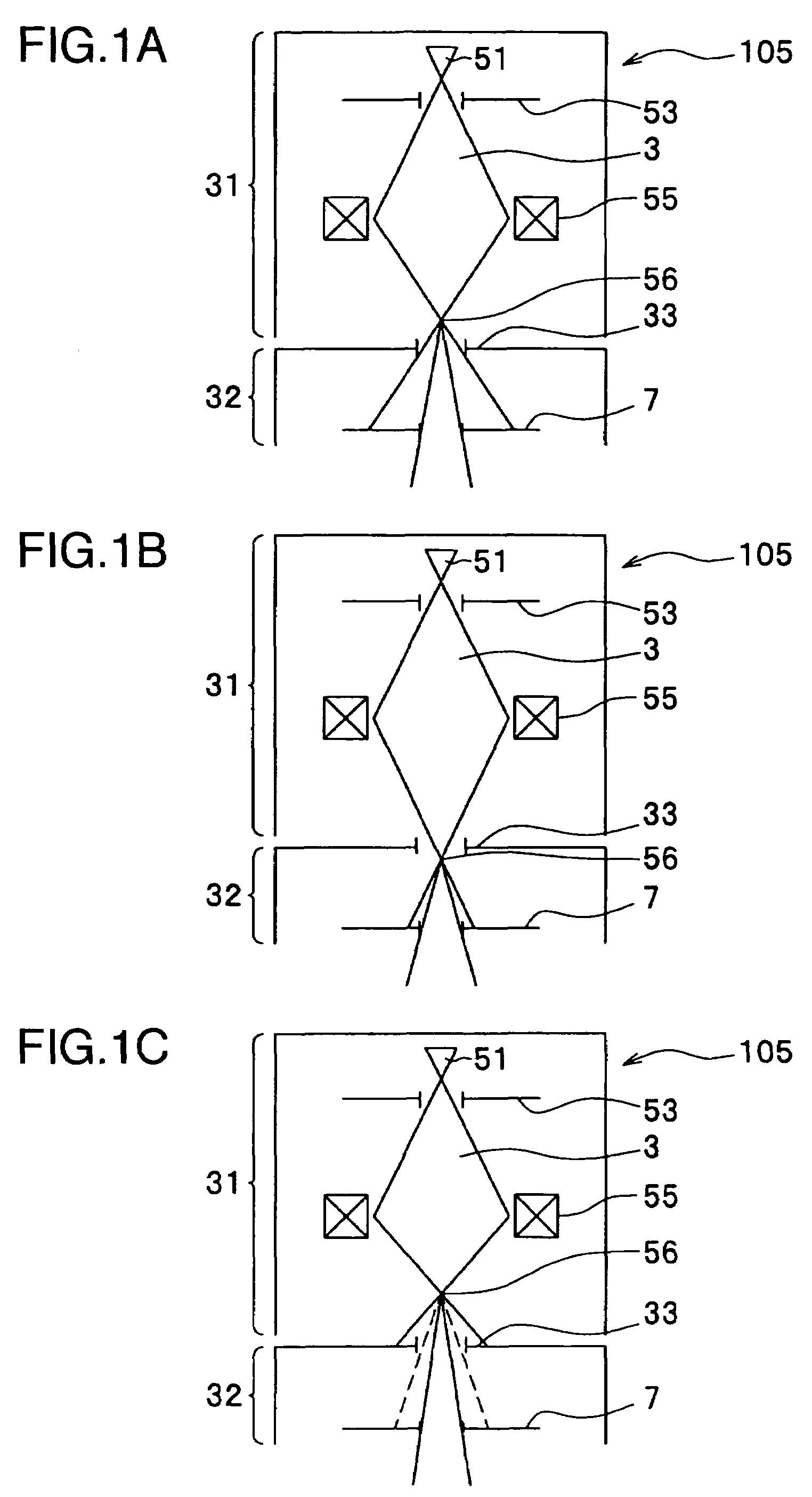 Electron beam device and its control method