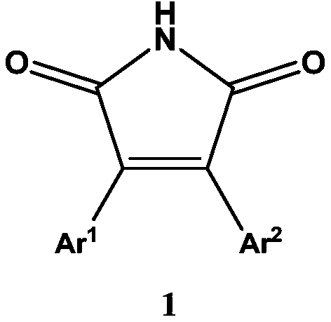 A fluorescent probe for detecting silver ions and its preparation method and application