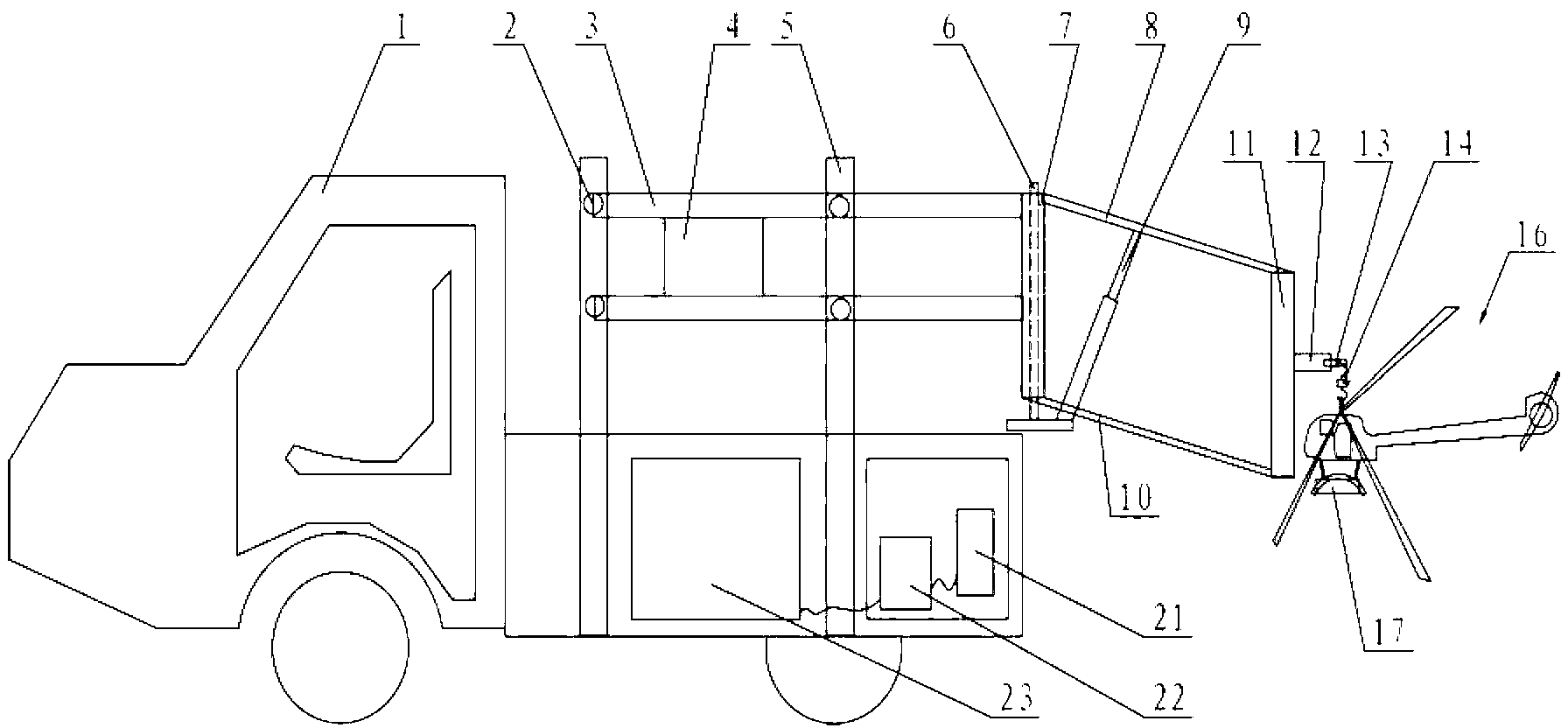 Automatic and accurate pesticide feeding device and method for agricultural UAV (unmanned aerial vehicle)