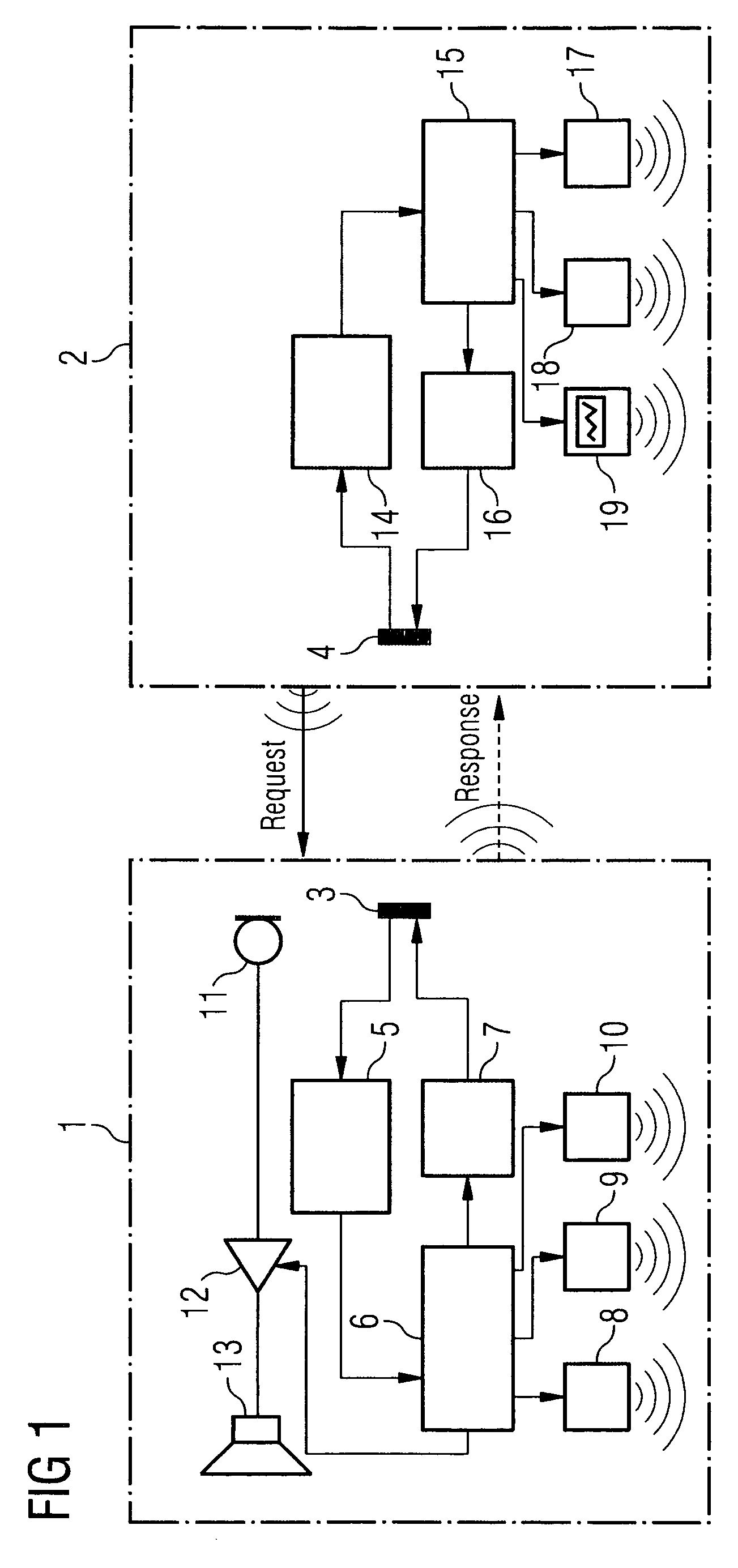 Multi-component hearing aid system and a method for its operation