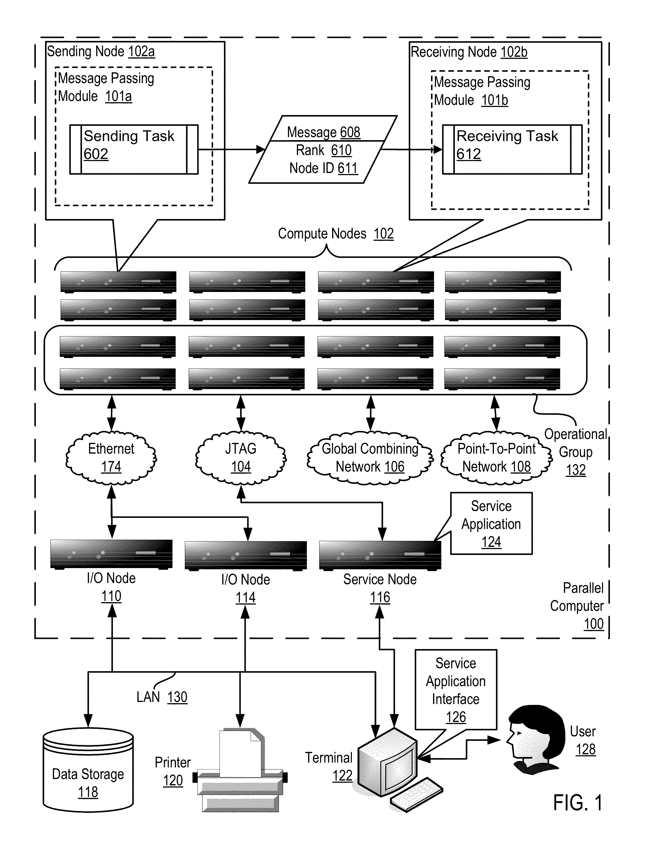 Locality mapping in a distributed processing system