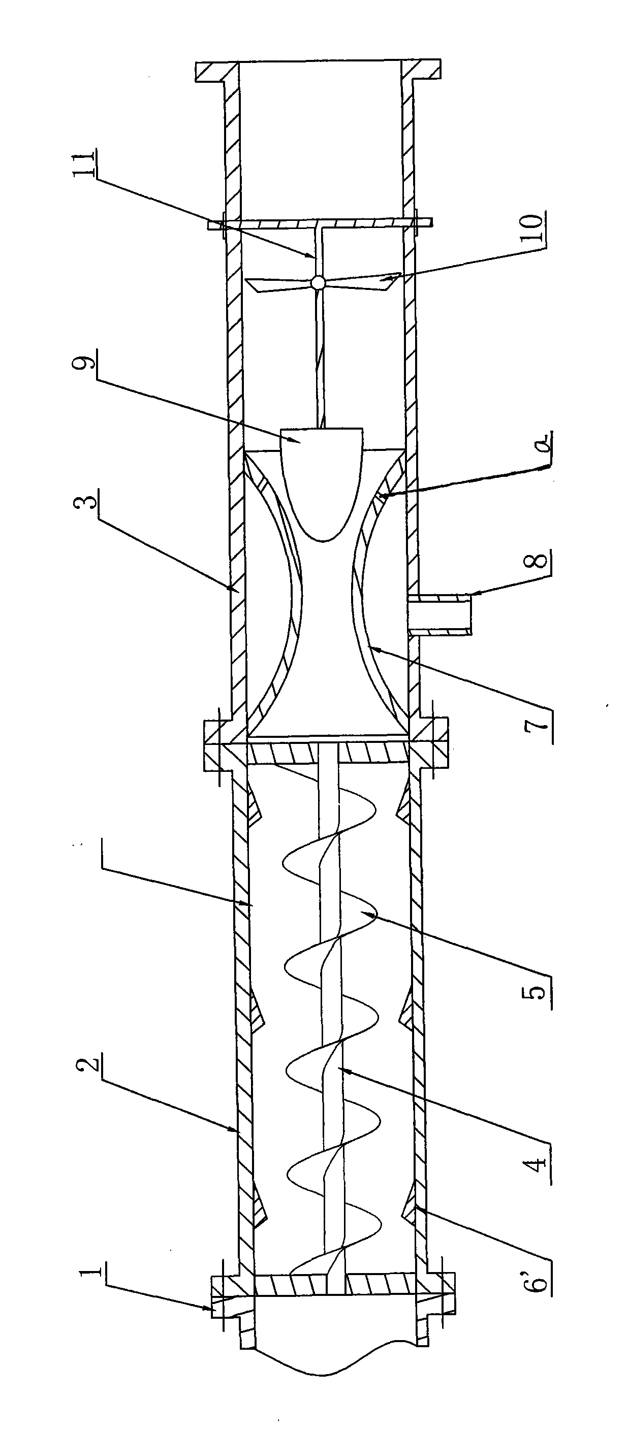 Foam generator for preventing and extinguishing fire in coal mine