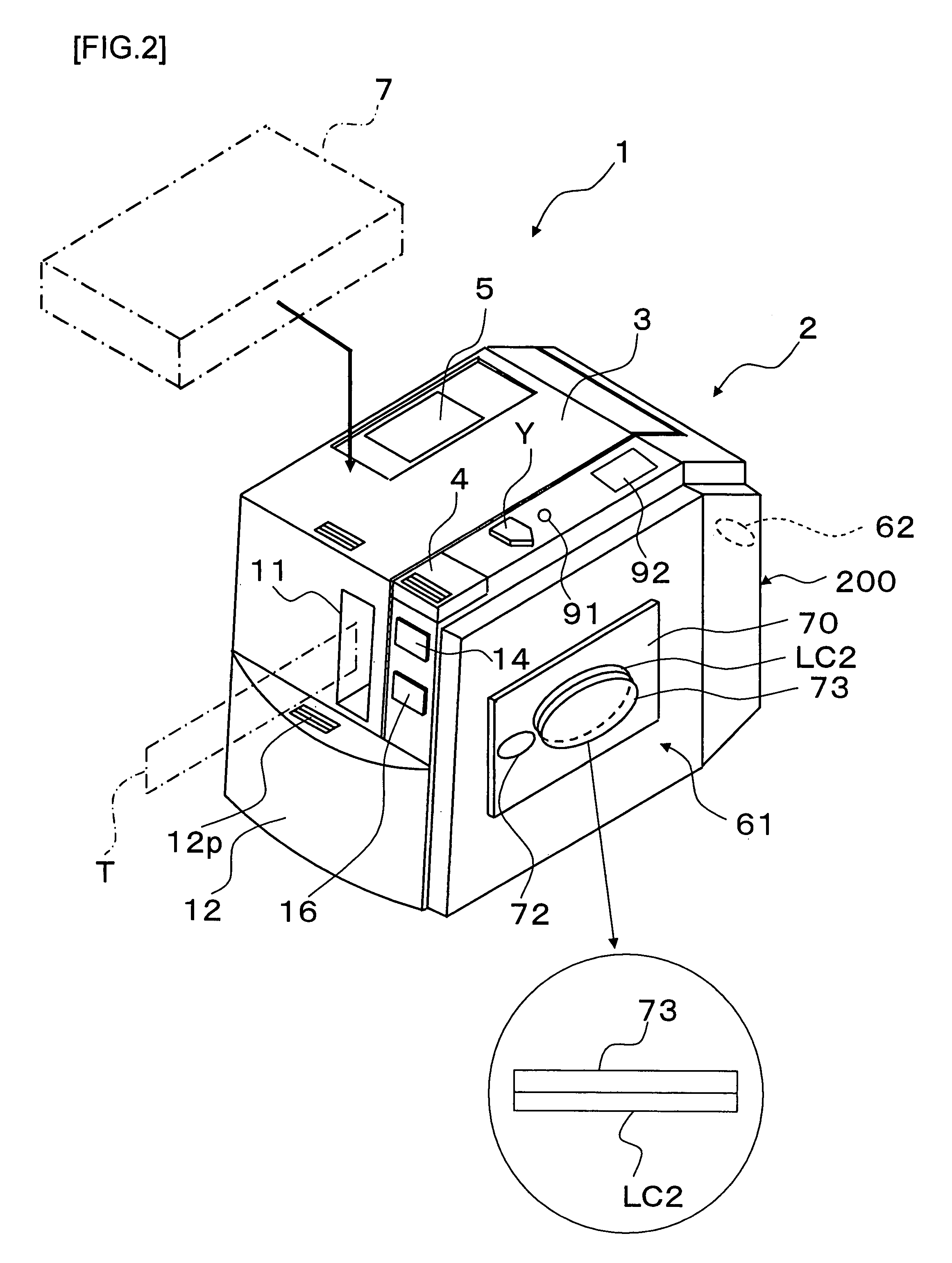 RFID tag information communicating apparatus