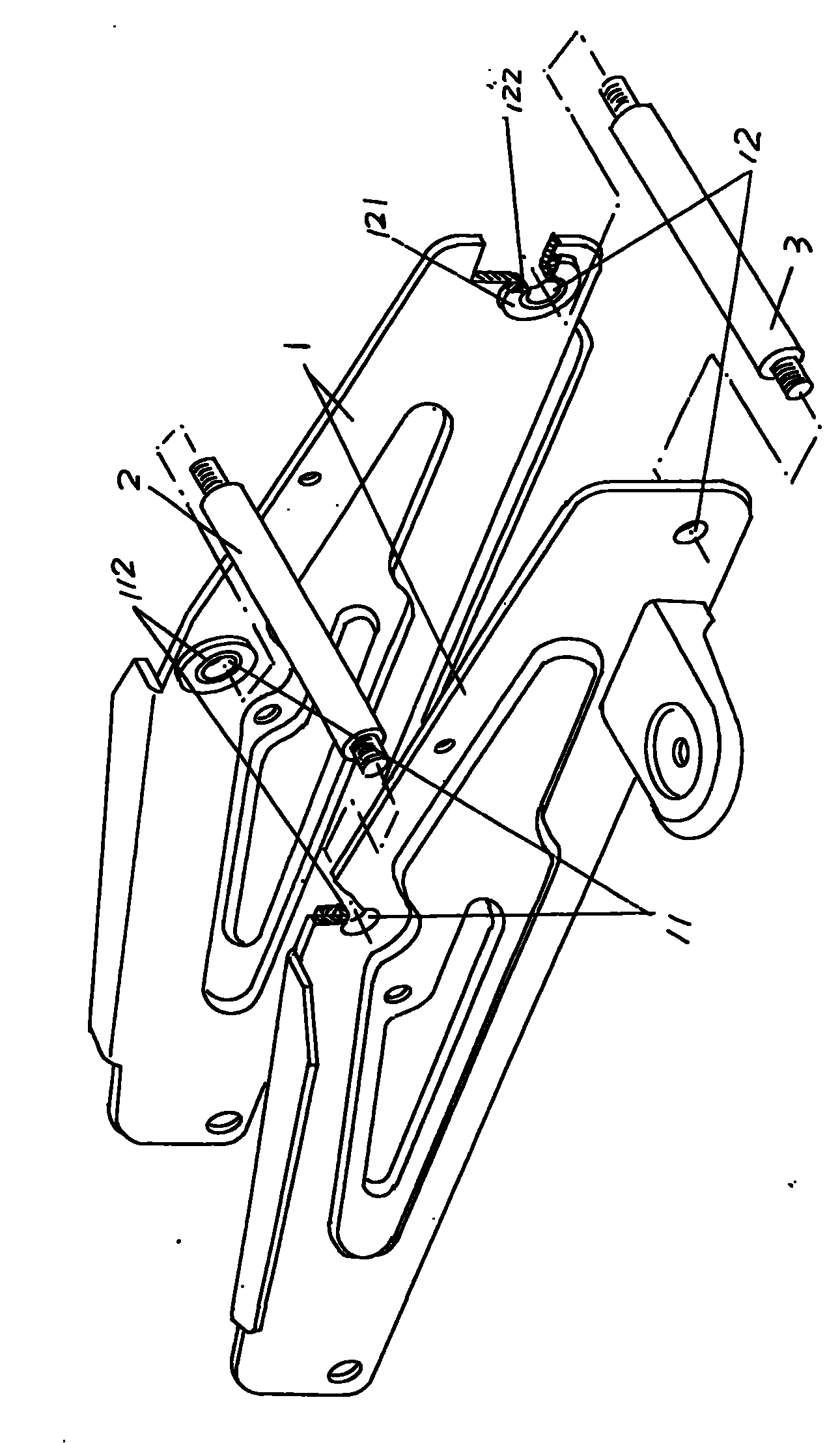 Method for processing horizontal type jack wallboard