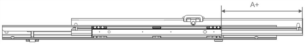 Slide rail capable of enhancing rigidity modulus