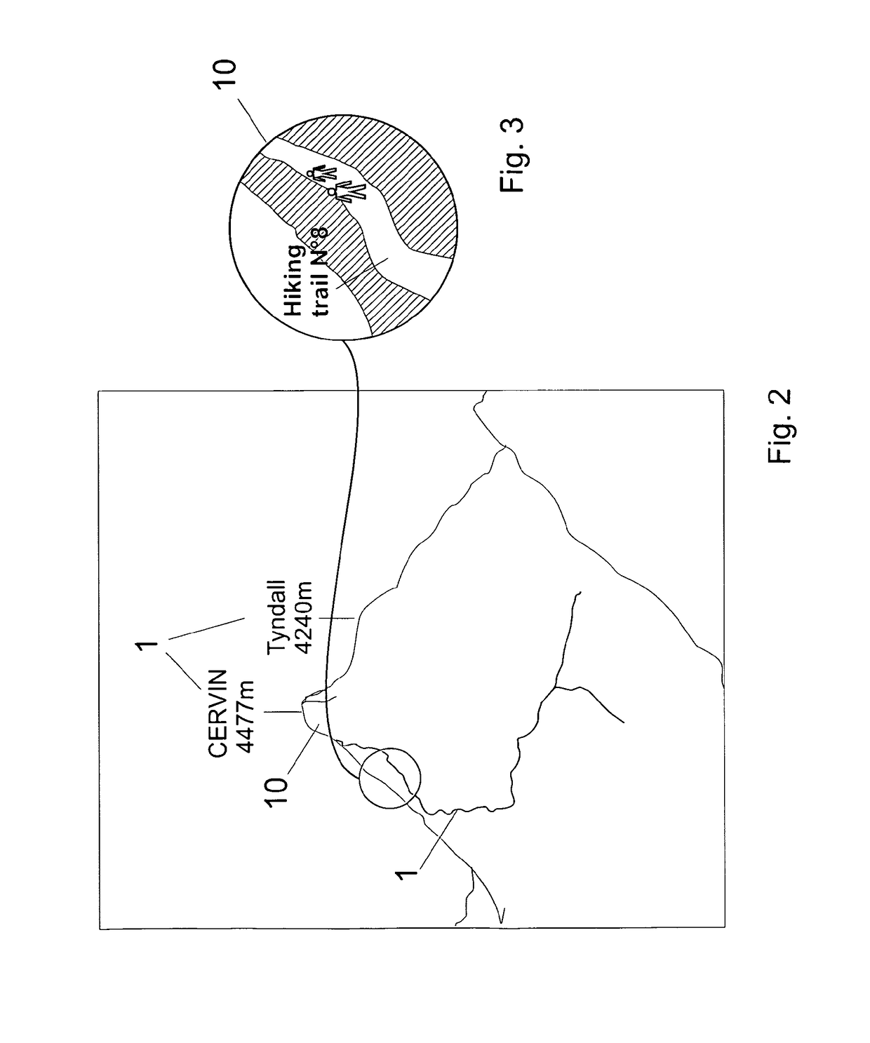 Computerized method and device for annotating at least one feature of an image of a view