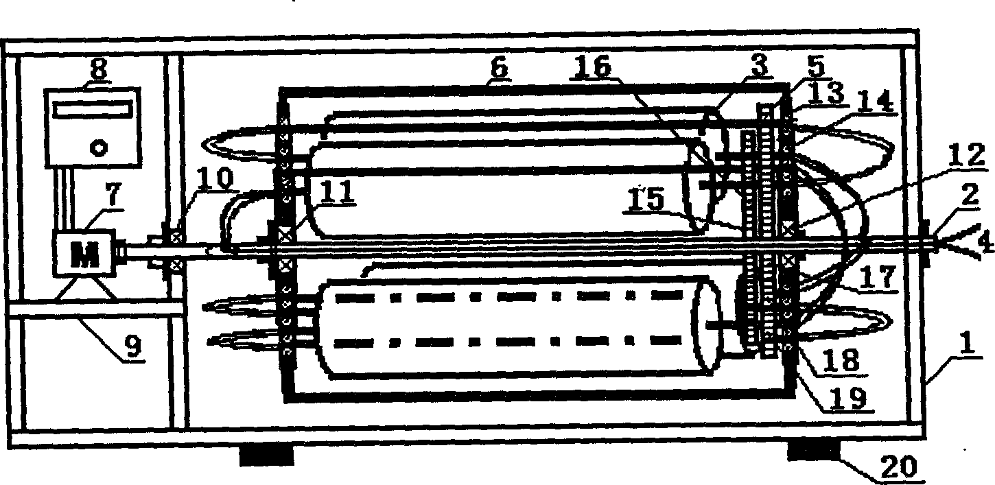 Planetary multi-layer helix-tube centrifugal distribution chromatograph separation apparatus