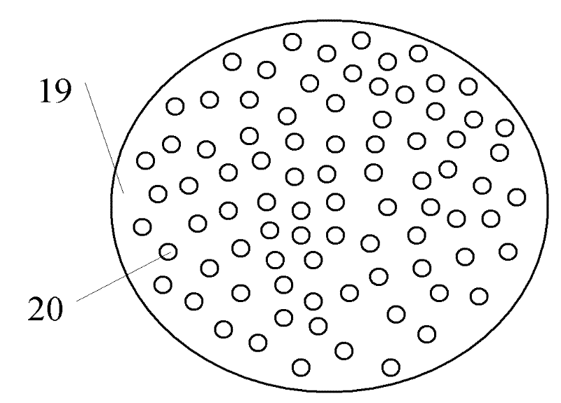 High-efficiency power generation device by utilizing automobile tail gas