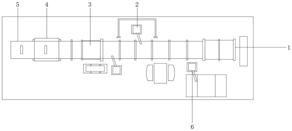 Novel full-automatic door body glue injection production line