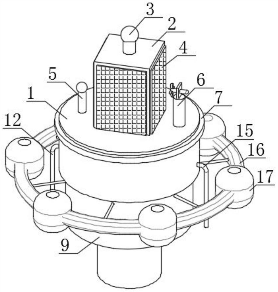 A buoy mechanism for marine environment monitoring