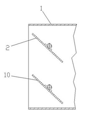 Shutter type air regulating fire grate