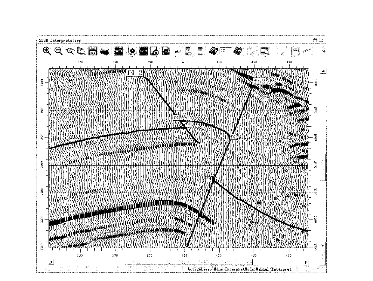 Full three-dimensional linkage earthquake explaining method of complicated geologic structure comprising reverse fault