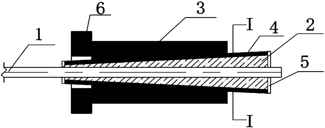 Composite anchor for FRP ribs