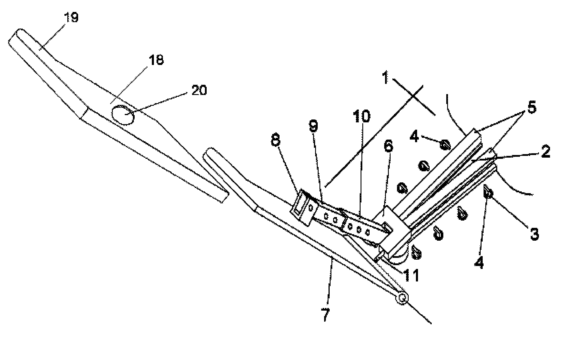 Golf shoe closing device