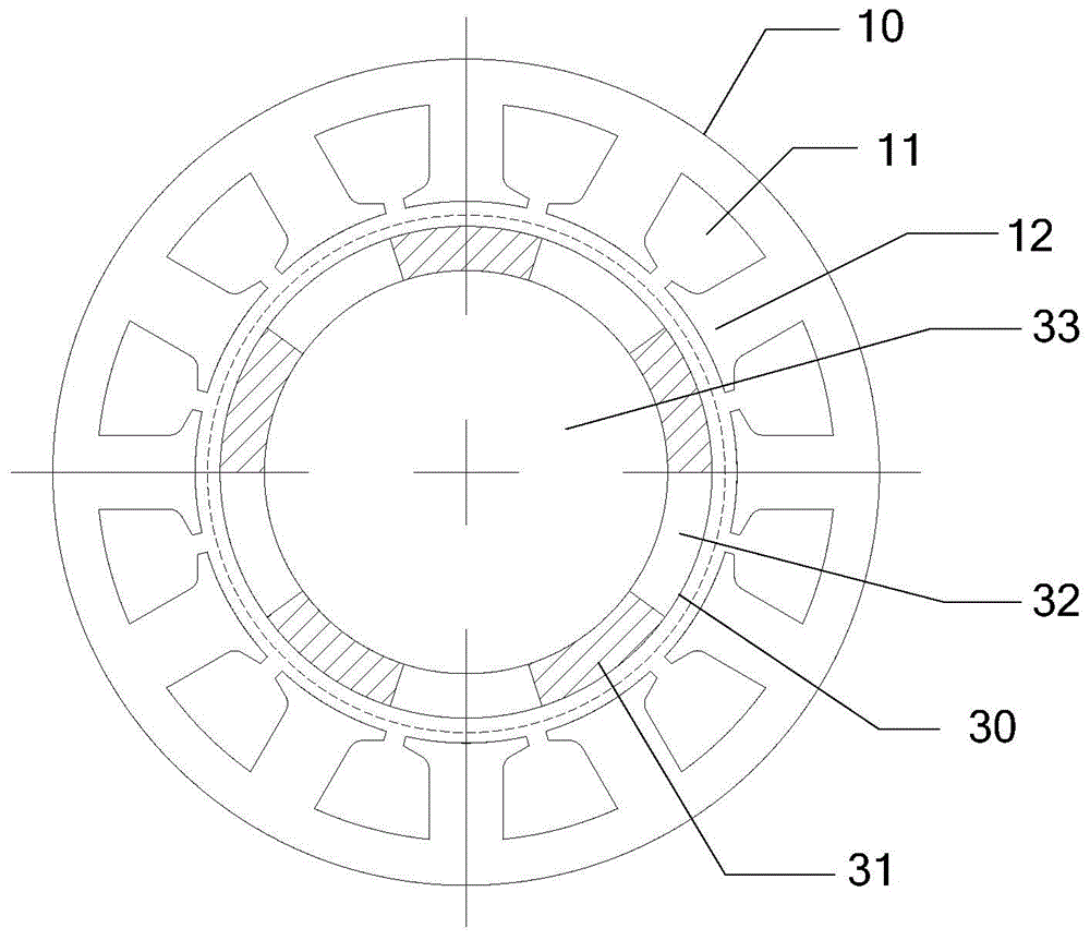 Permanent magnet synchronous motor