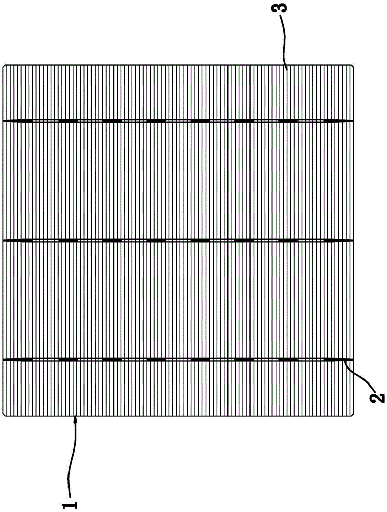 A kind of solar cell sheet and its diffusion process