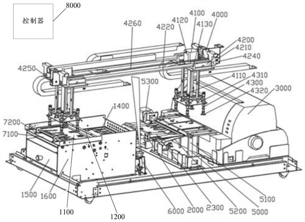 Temporary license plate manufacturing device, manufacturing method thereof and storage medium