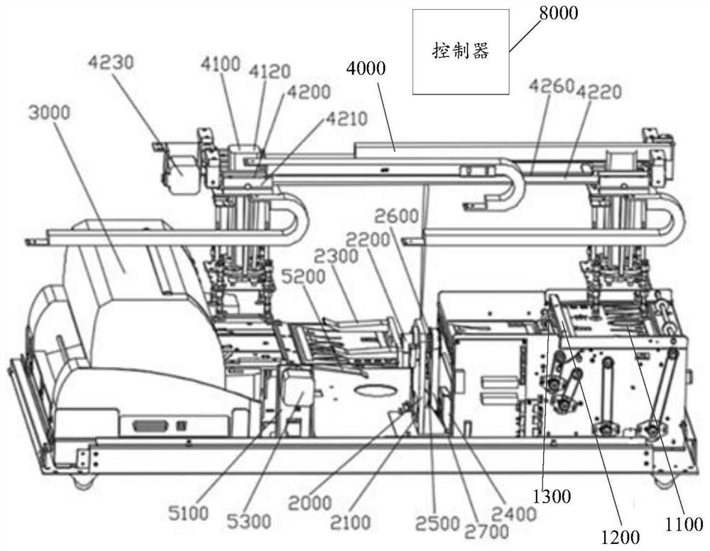 Temporary license plate manufacturing device, manufacturing method thereof and storage medium