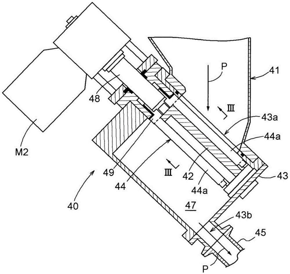 Dispersing mixer system used in producing slurry containing carbon and producing method of slurry containing carbon