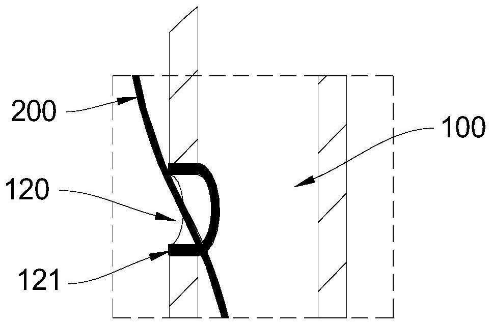 Portable valve conveying system with head end capable of being bent