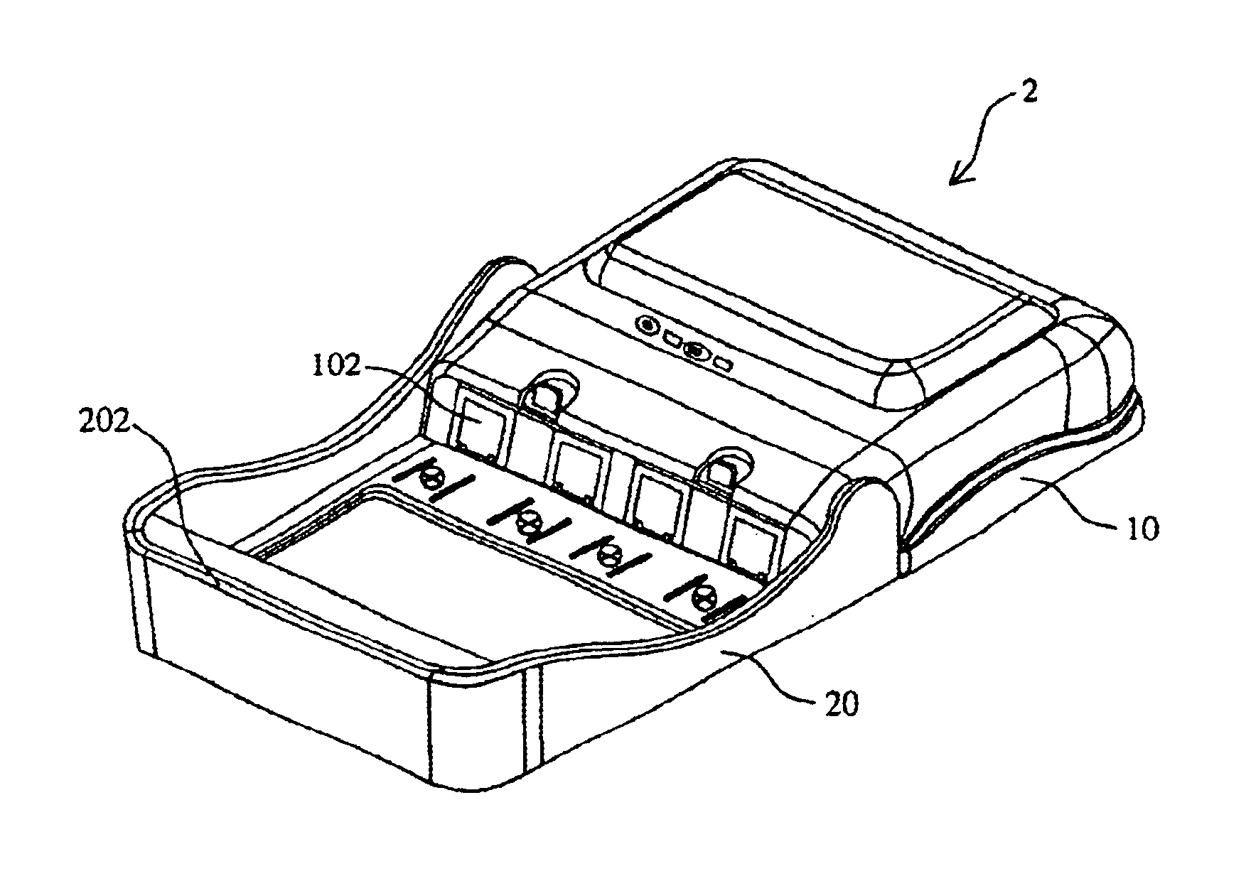 Portable battery charger