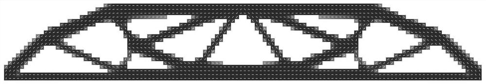 Continuous fiber 3D printing path planning method based on parallel optimization of fiber orientation and structure