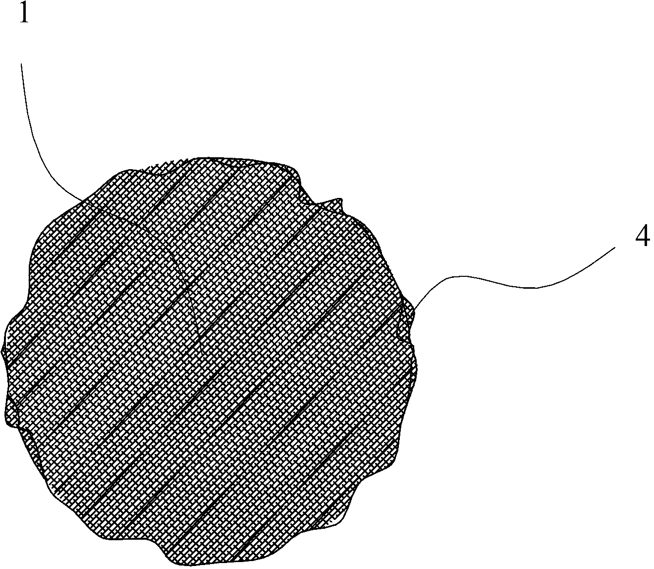 Efficient electrode wire for precision mould cutting and preparing method of efficient electrode wire