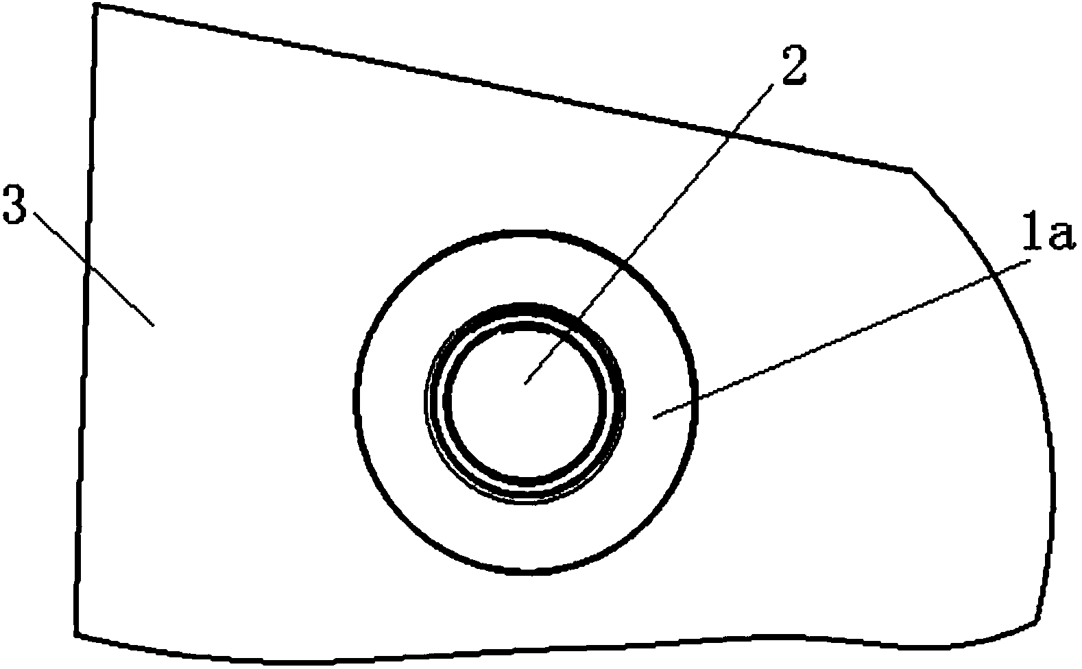 Installation support of automatic parking probe