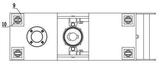 Asymmetric anti-sinking and anti-blocking drilling device for building engineering construction