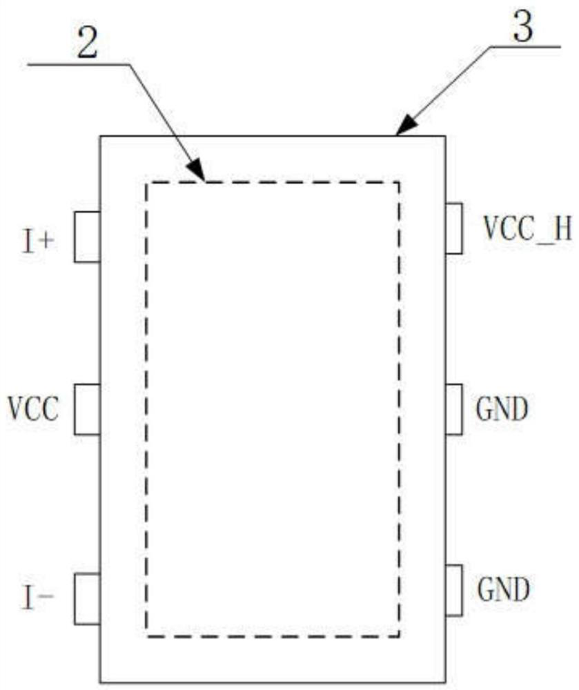 Current triggering type detonation integrated circuit applied to electronic safety system