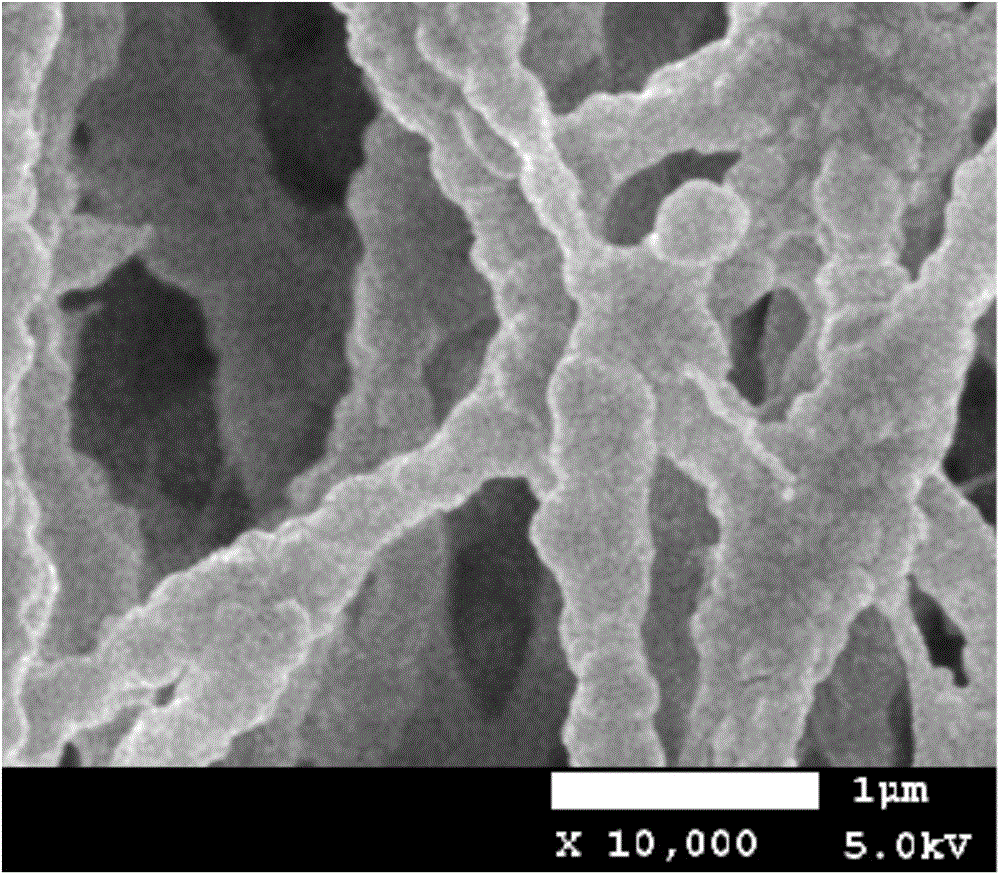 Preparation method of super-hydrophobic polytetrafluoroethylene film