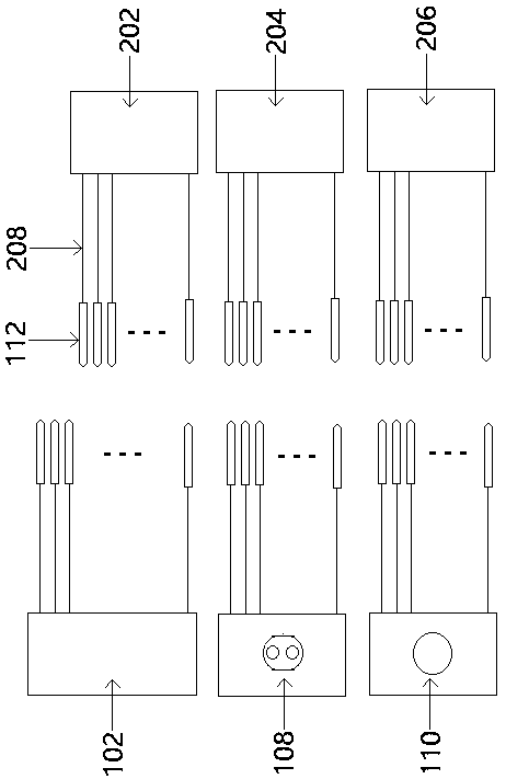 Printing head device with posture perception sensors