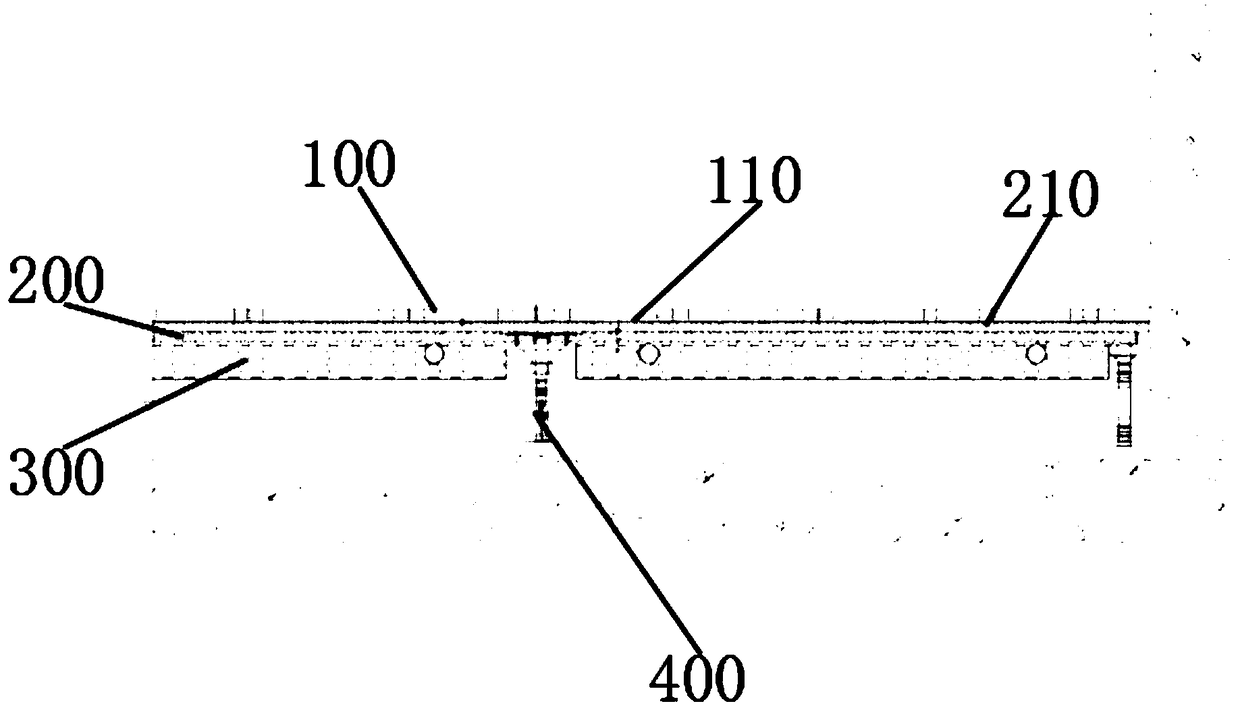 Quick-assembled composite brick and floor structure using same