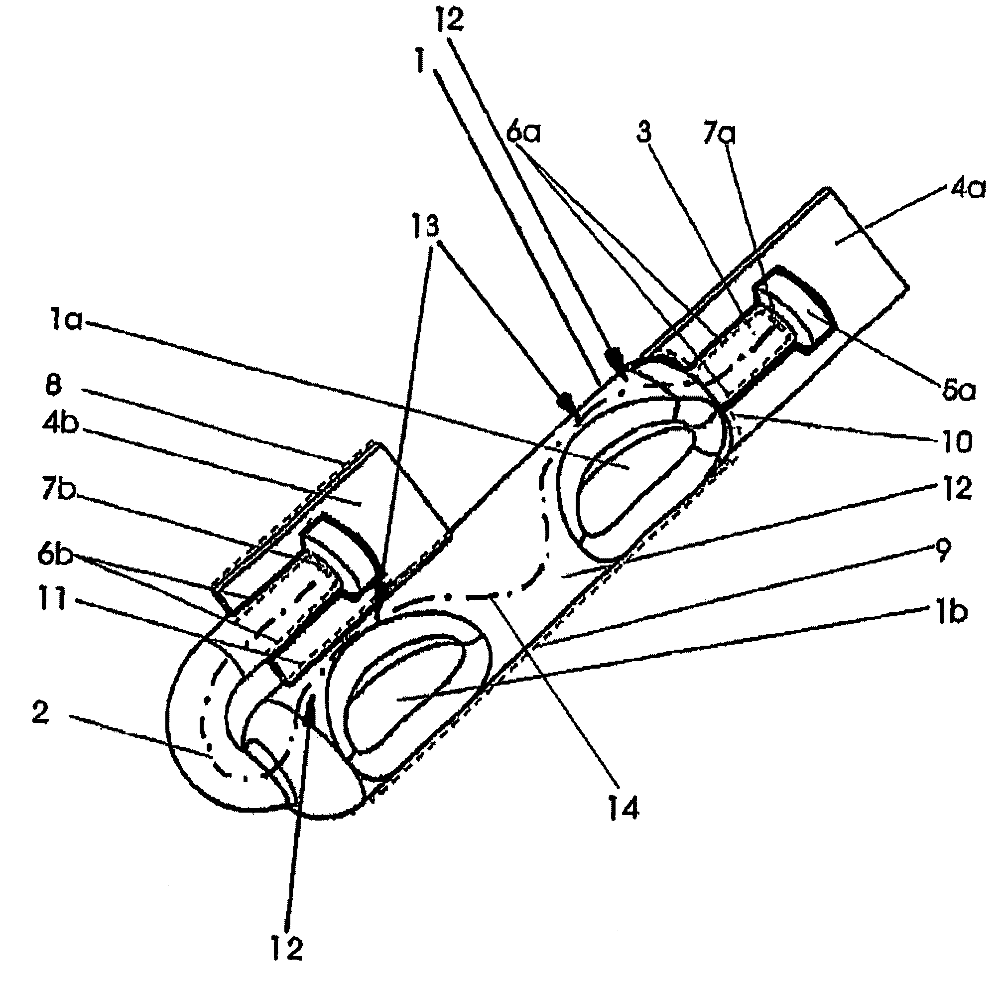 Breathing-controlled inhalation device for dry powders