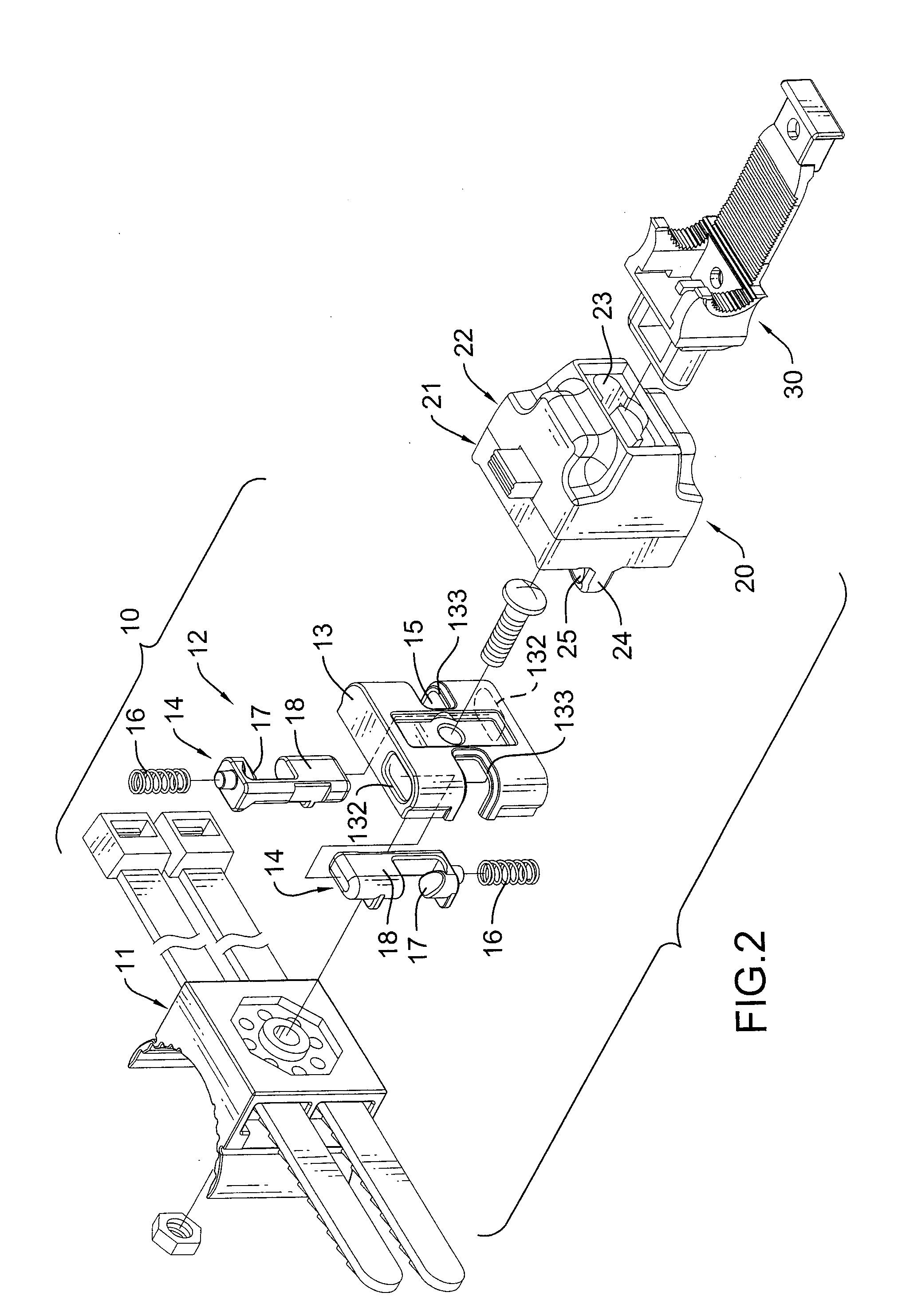 Positioning Assembly for a Bicycle Lock