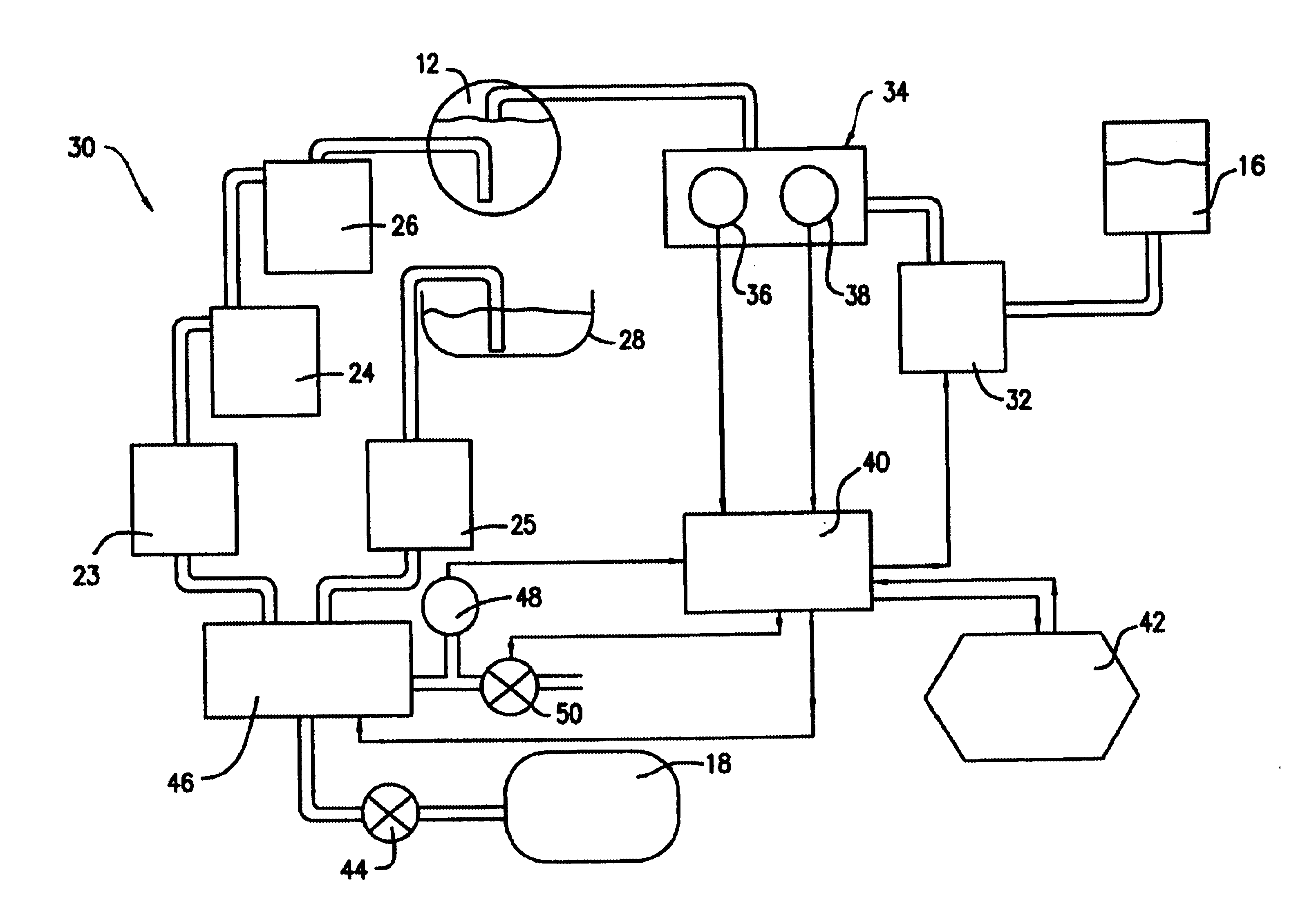 Surgical fluid management system with suction control