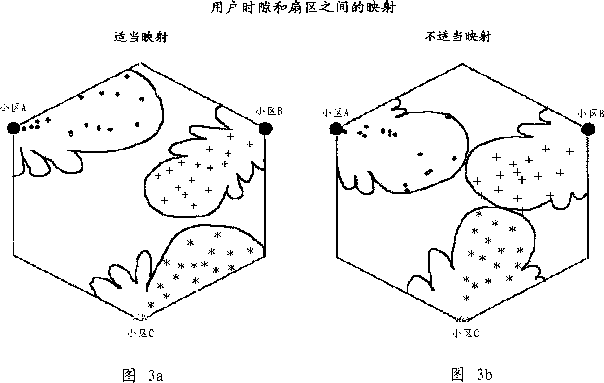 Radio resource management method in cellular telephone networks