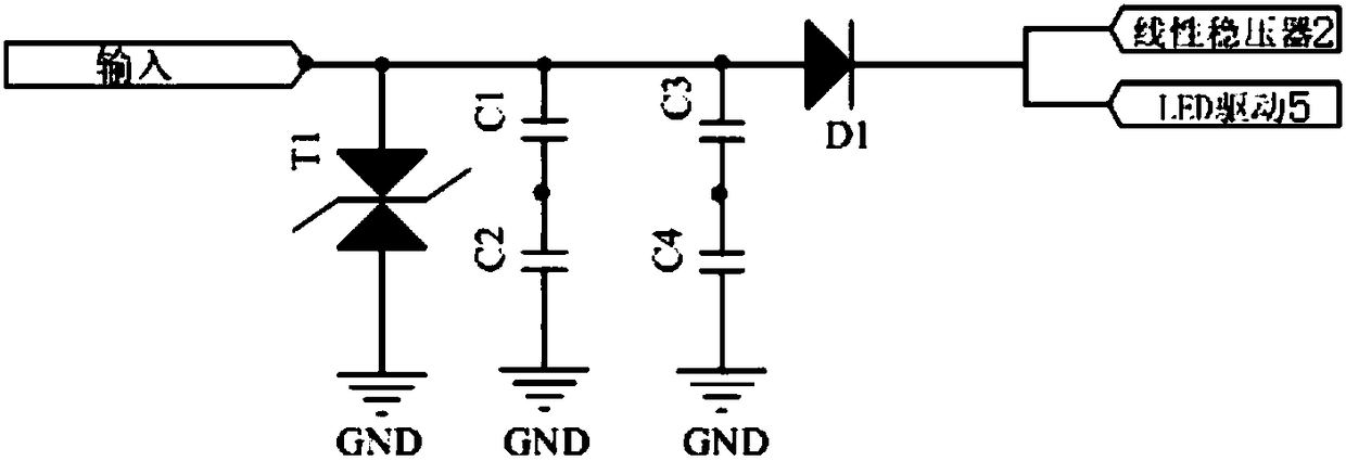 Automobile dynamic steering lamp system