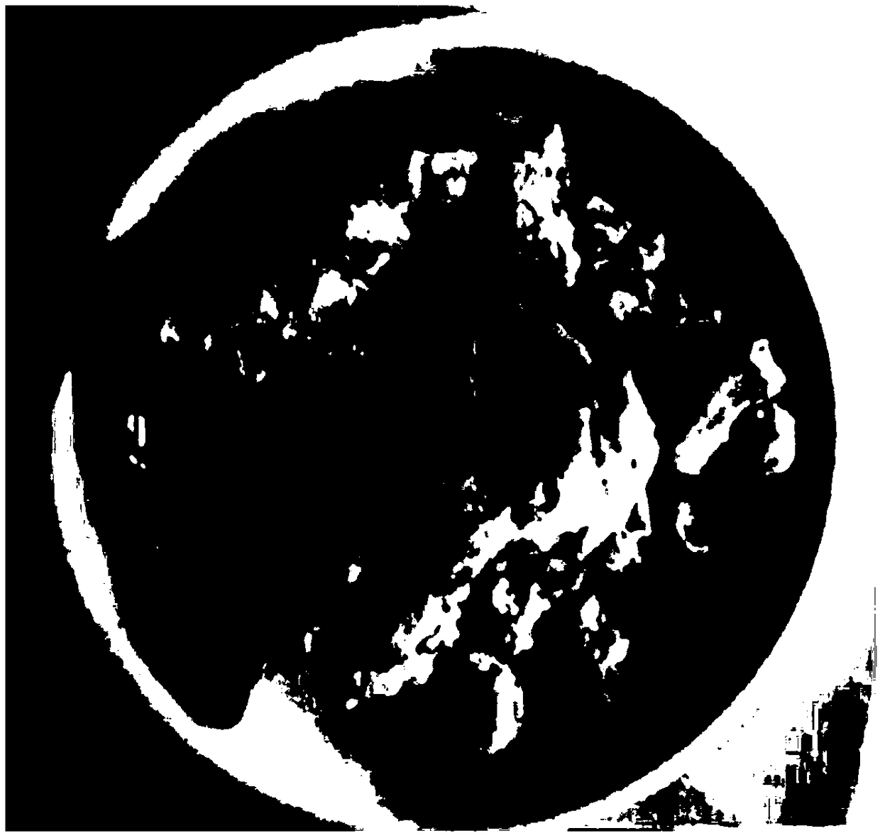 Method of separating feldspar and quartz from granite materials