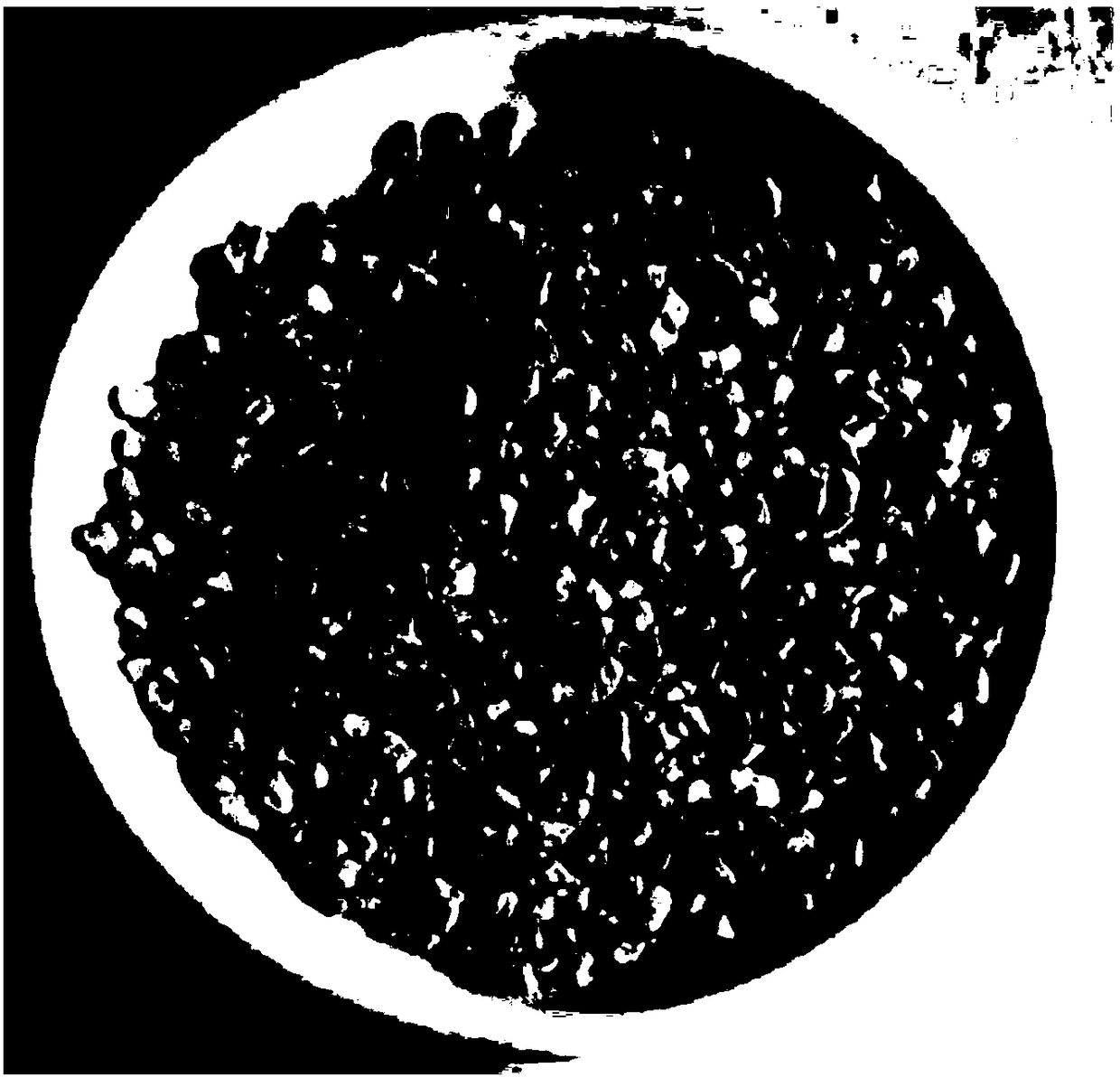 Method of separating feldspar and quartz from granite materials