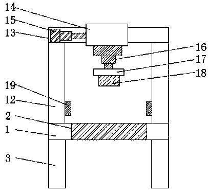 Vision detection device of aluminum substrate