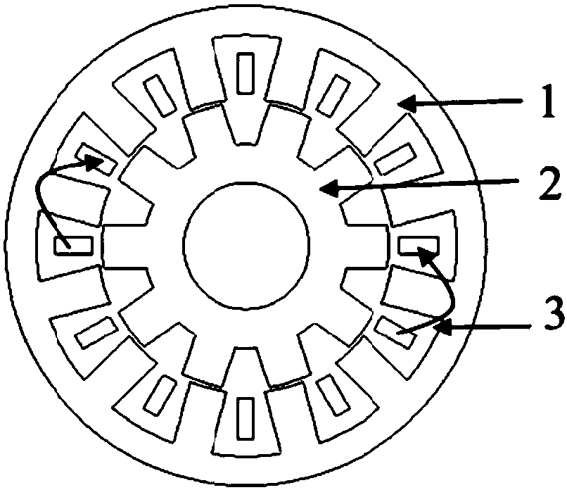 Flux-weakening control device and method for DC offset sinusoidal current motor