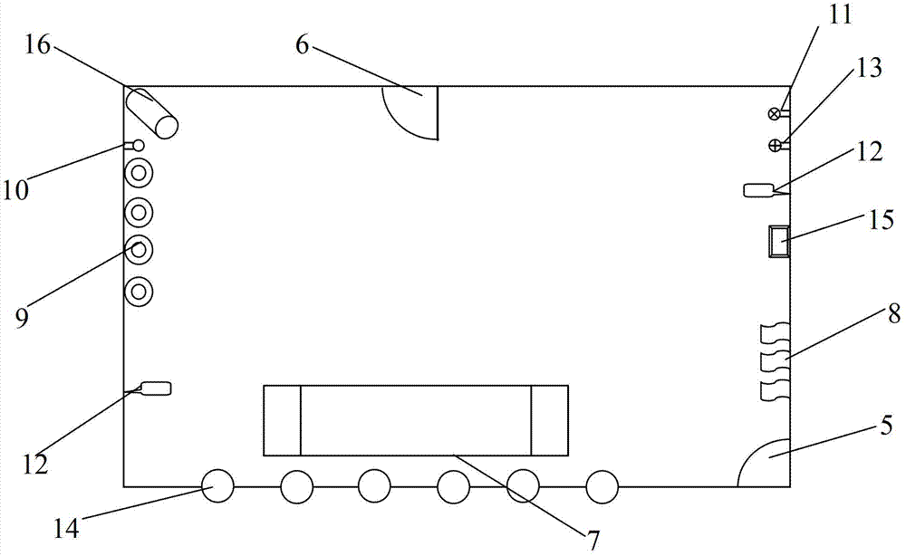 Simulation system for high temperature and high humidity environment of tropics