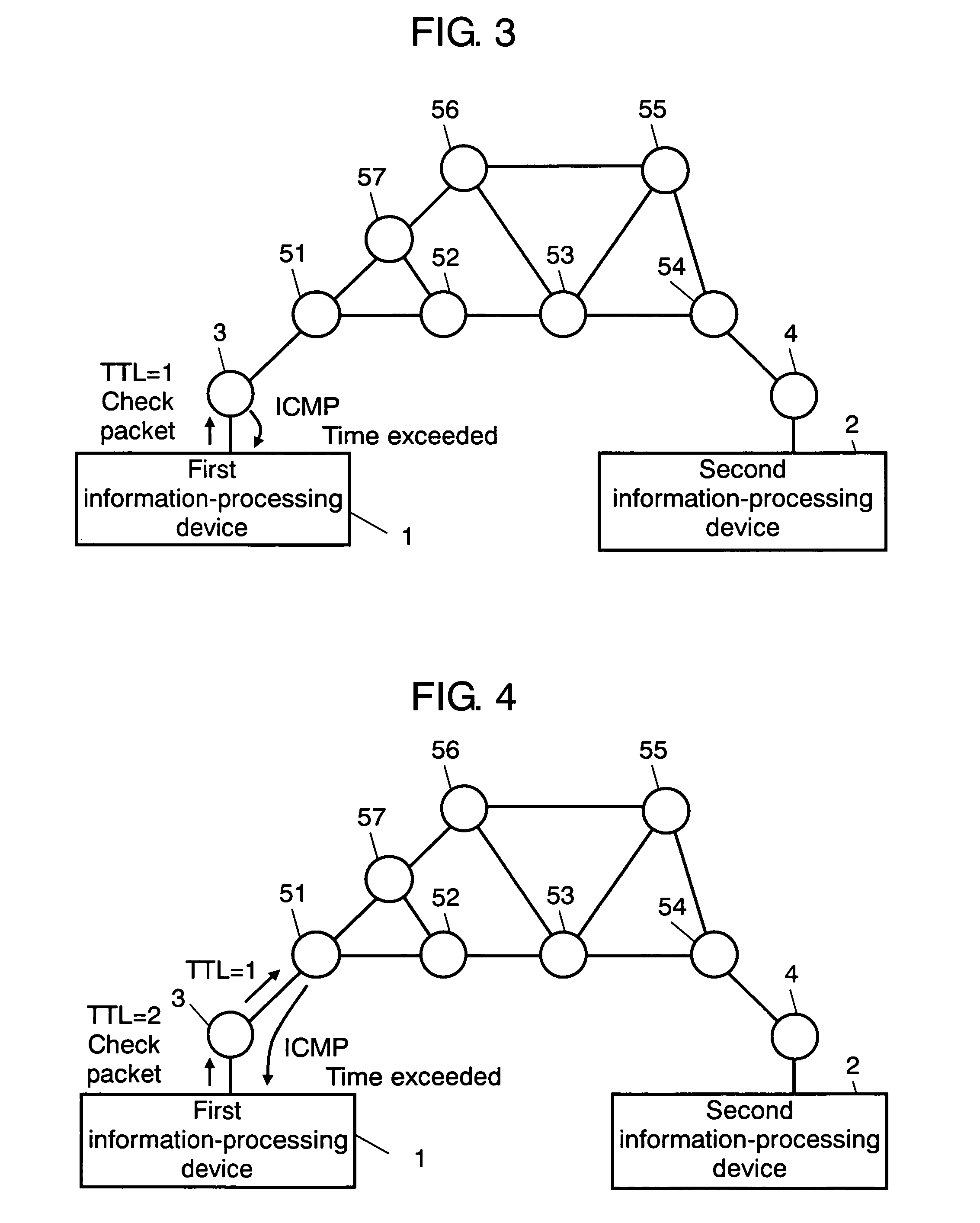 Information processing device, and bubble packet transmission method and program