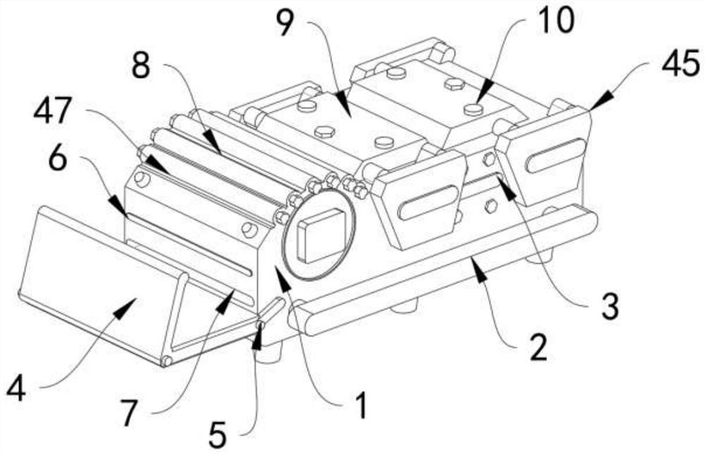 Inkjet printing process and device based on high-density composite multi-layer substrate