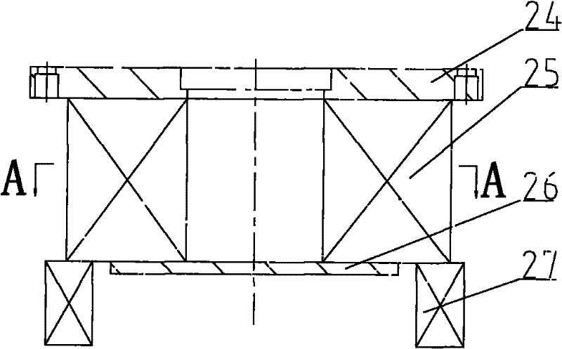 Dynamic prewhirl and axial push type hydrocyclone